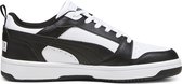 PUMA Rebound v6 Low Unisex Sneakers - Wit/Zwart/Rood - Maat 44