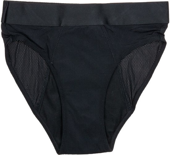 Cheeky Wipes Sous-vêtement menstruel - Feeling Hip - Culotte - Taille 50-52 - Zwart
