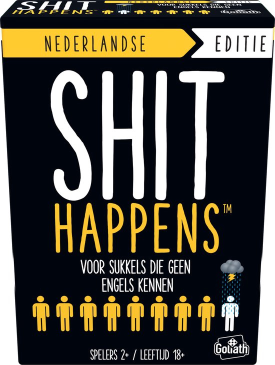 Shit Happens 18+ - Nederlandstalig Kaartspel - Partyspel