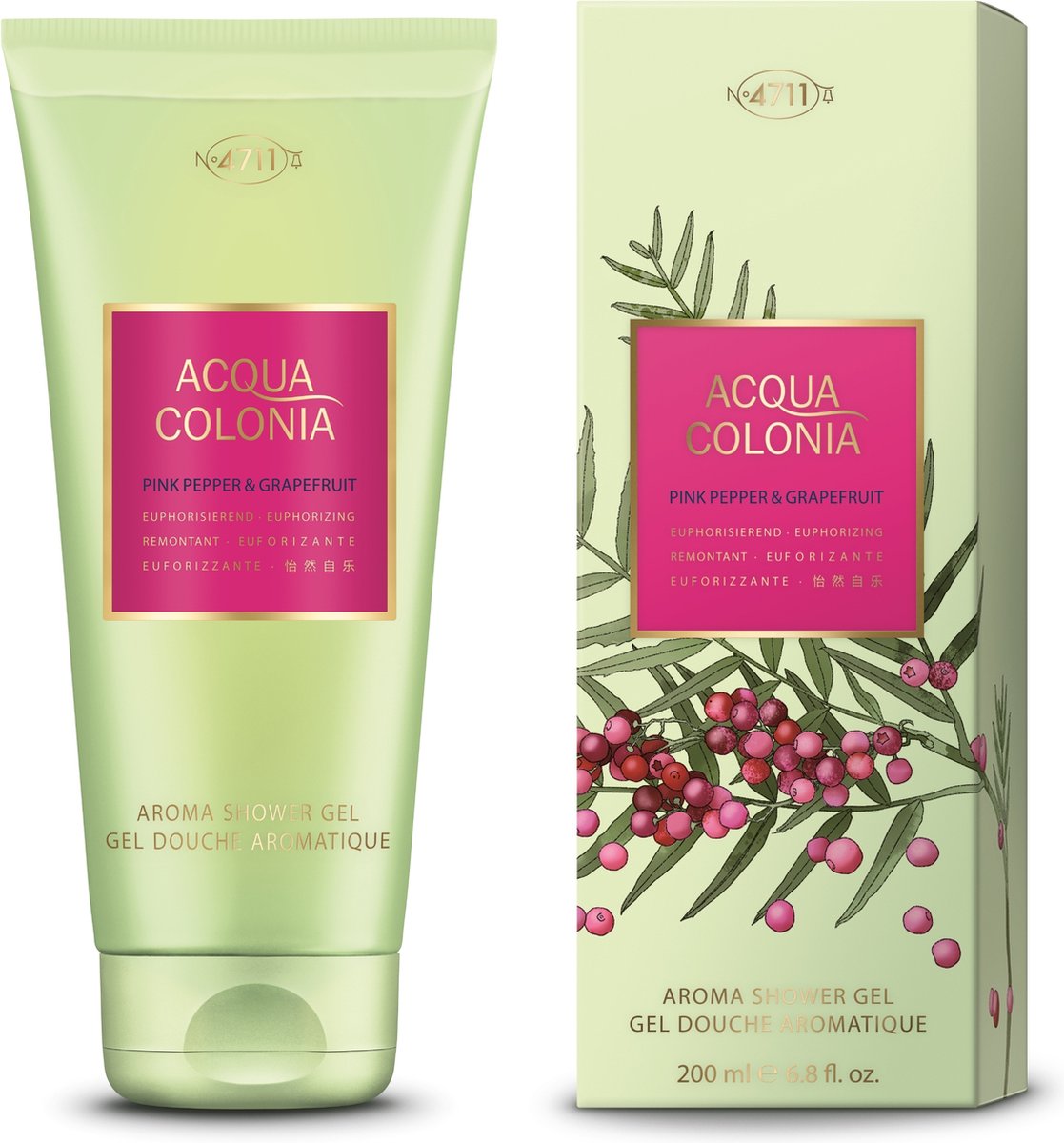 4711 - Acqua Colonia Pink Pepper en Grapefruit SHOWER GEL - 200ML