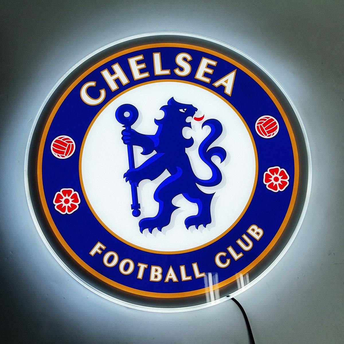 Chelsea led logo verlichting 40 cm
