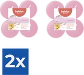 Bol.com Bolsius Maxi Waxinelichtjes True Scents Magnolia 8 Stuks - Voordeelverpakking 2 stuks aanbieding