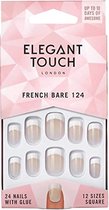 False nails Elegant Touch French S 24 Pieces (24 uds)