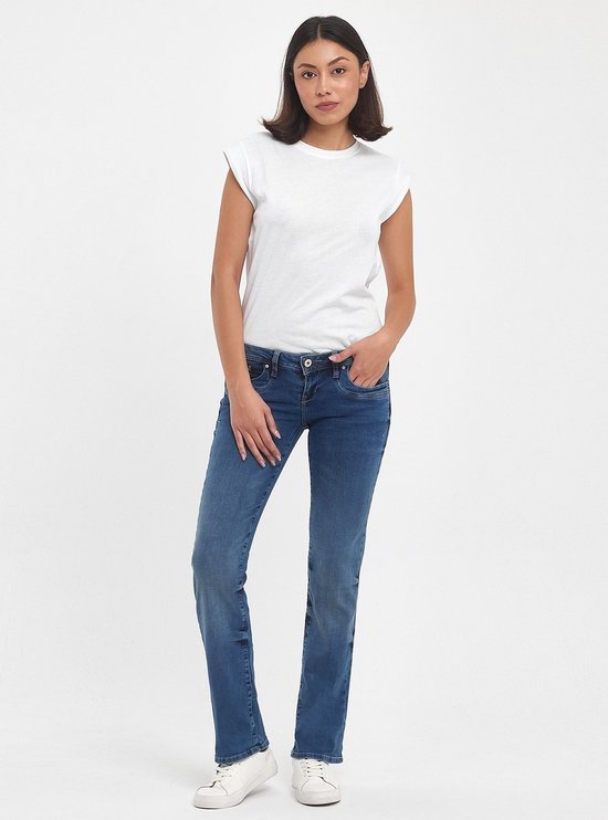 LTB Jeans Valerie Dames Bootcut Jean - Donkerblauw - Lapis Wash
