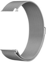 CHPN - Horlogebandje geschikt voor Samsung - Geschikt voor Samsung GEAR S3 & Galaxy Watch 46mm - Zilverkleurig - Geschikt voor Samsung Watch - Milanese stijl Case Armband - Polsband - Hip horlogebandje