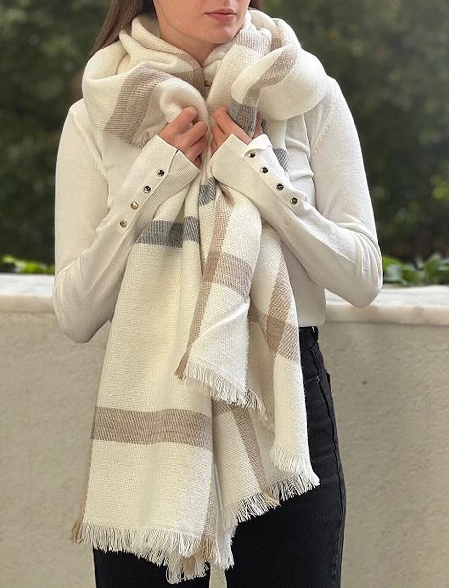 Herfst Winter Luxe Dames Sjaals 240*38cm Heren Verdikkende Warme Sjaal Regenboog Ruit Kwast Sjaal Kasjmier Imitatie Mode Wikkel kopen vanaf een prijs van 53