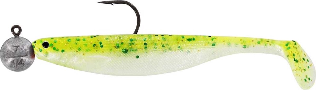 Westin Shadteez Slim 10cm R n R 7g - Haak 4/0 (1 pc) - Kleur : Sparkling Chartreuse
