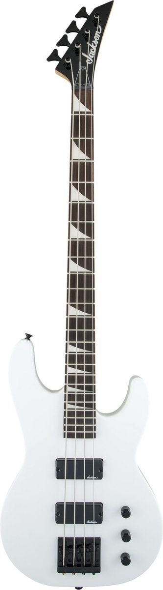 Jackson JS Series Concert Bass JS2 AM Snow White - Elektrische basgitaar
