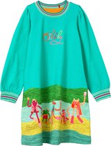 Oilily Dejavu - Jurk - Meisjes - Groen - 116