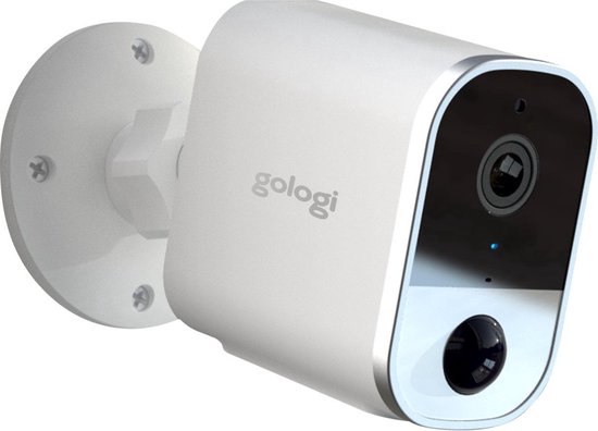 Gologi draadloze camera op accu - Beveiligingscamera - Met nachtzicht -  WiFi camera -... | bol