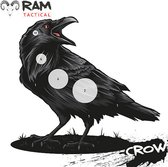 Ram Targets schietkaarten crow 14x14 cm