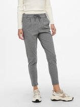 Only Pants Onlpoptrash Easy Color Pant Pnt No 15115847 Medium Grey Melange Femmes Taille - W30 X L34