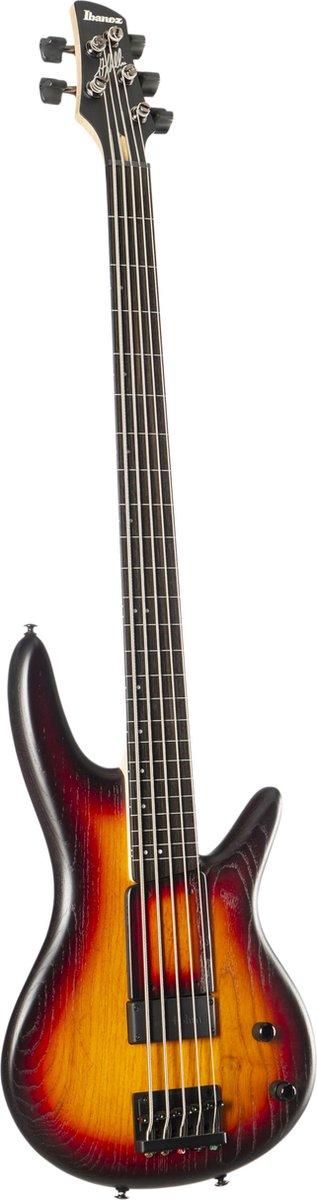 Ibanez Gary Willis GWB205-TQF Tequila Sunrise Flat elektrische 5-snarige basgitaar