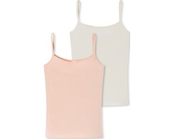 Schiesser 2Pack Spaghettitop Dames Onderhemd - Maat S