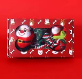 Kerst cadeau box voor honden deLuxe 4-delig - kerst - hond - kerst cadeau - huisdier - kerstman - kerstboom