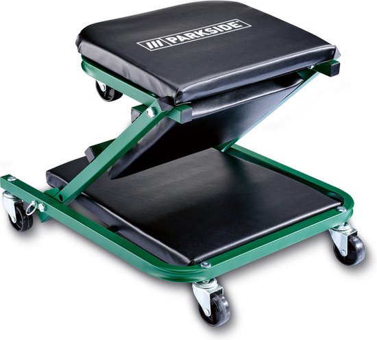 PARKSIDE 2-in1- montage-rolplank en werkplaatskruk - Max 150kg -