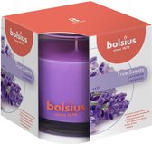 Bougie Parfumée Bolsius True Scents Lavande 9.7 Cm Glas/ Cire Violet