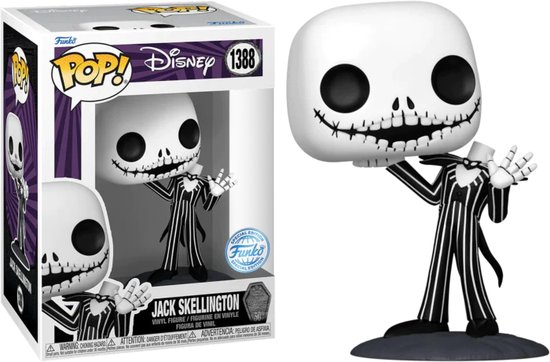 Funko Pop! L'Étrange Noël de Monsieur Jack - Exclusive Jack Skellington  sans tête