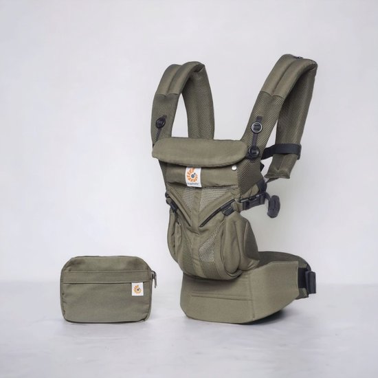 Ergobaby - Omni 360 - Cool Air Mesh Draagzak Baby - Groen