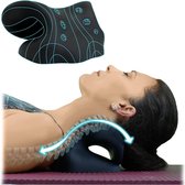 Civière de cou extensible pour la relaxation du cou, civière de cou pour l'étirement de la colonne cervicale
