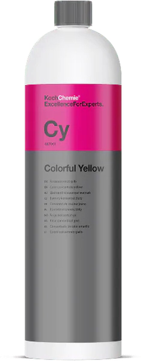 Koch Chemie Colorful Yellow 1 liter - Kleurconcentraat