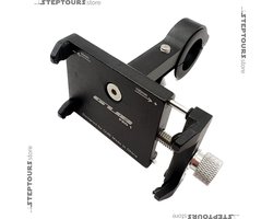 Smartphone houder voor e-step, past op NINEBOT-SEGWAY MAX G30 (als andere e-steps mogelijk) (GUB) by Step Tours