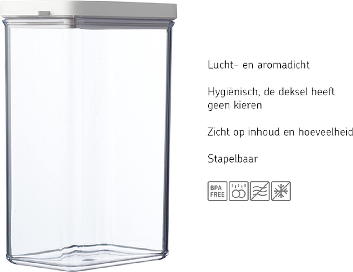 Mepal – koelkastdoos Omnia ontbijt duo – zwart – bewaardoos koelkast – vershoudbakje – makkelijk stapelbaar – houdt kaas en vleeswaren vers – lucht en- aromadicht