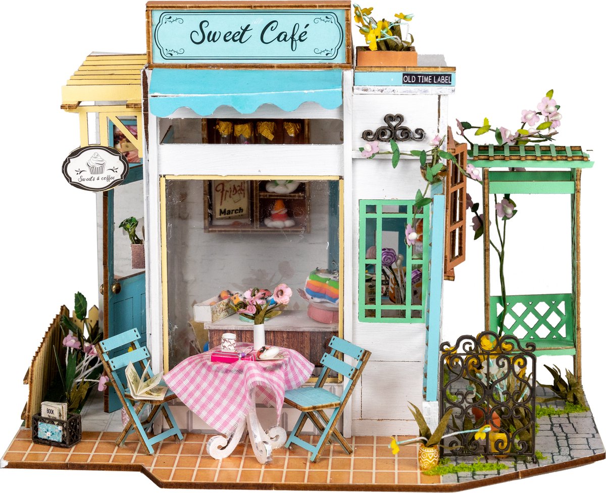 Maquette de maison de poupée miniature - Café ? - Crafts&Co