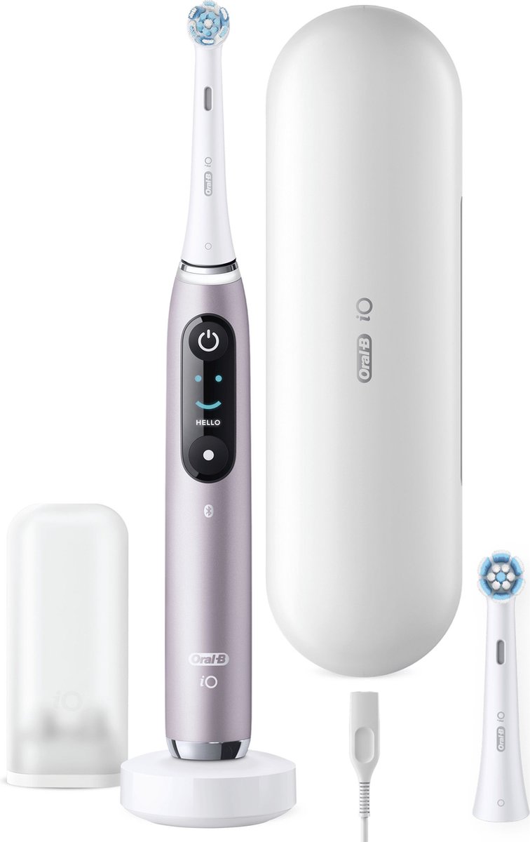 Afbeelding 2 van Oral-B iO 9N - Elektrische Tandenborstel - Rose Quartz