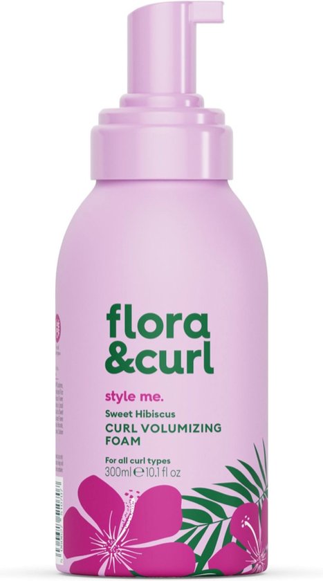 Flora & Curl Sweet Hibiscus Curl Volumizing Foam