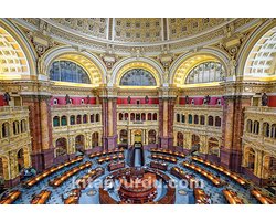 USA Library of Congress | Houten Legpuzzel | 2000 Stukjes | King of Puzzle | 88 x 59 cm