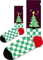 Zo Vader Zo Zoon/Dochter matching sokken Christmas Tree | Maat: Vader 41 - 46 | Kind 2 - 3 jaar | mannen kado