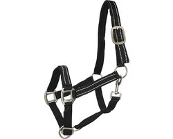 Epplejeck Halster Epplejeck Reflective Zwart | Maat: Paard