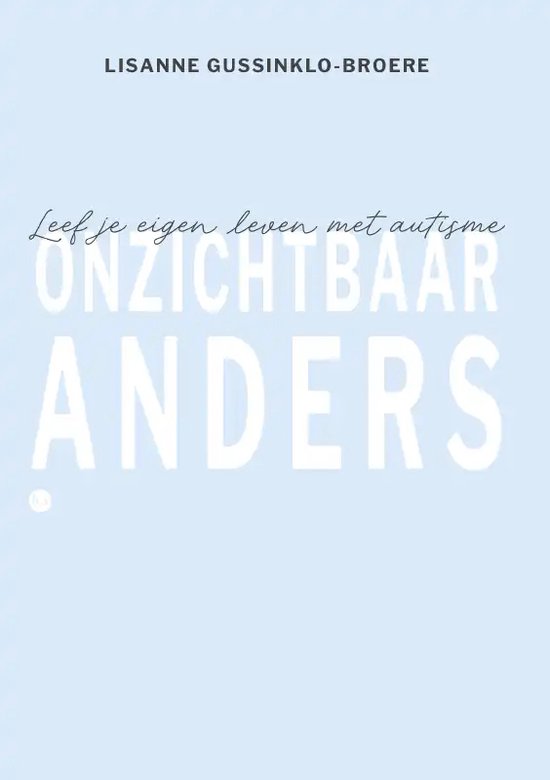 Onzichtbaar anders - cover