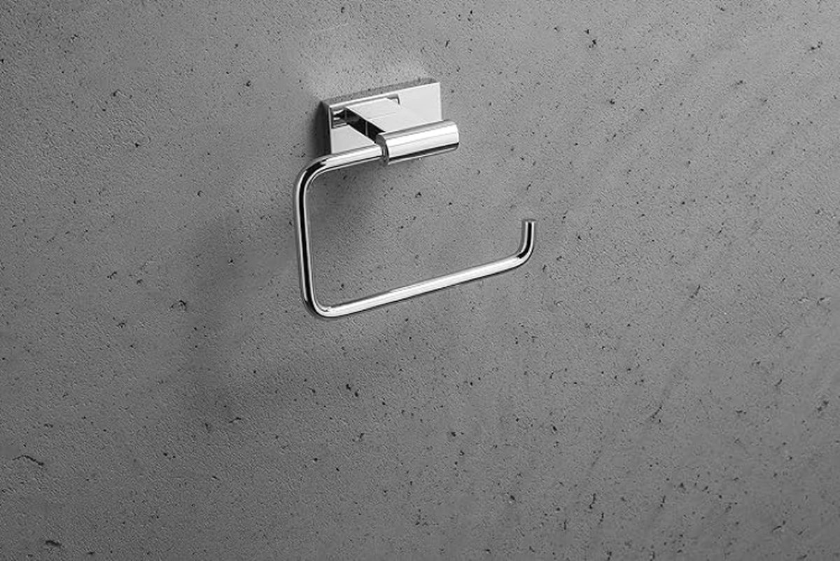WC Rolhouder | Toiletrolhouder Chrome | Gepolijst RVS WC Papier Houder | Toiletpapier houder