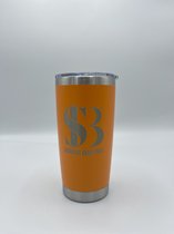 Showcase Basketball - Mug à café - double paroi - 900ml - orange