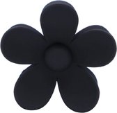 Boozyshop Pince à cheveux fleur noir