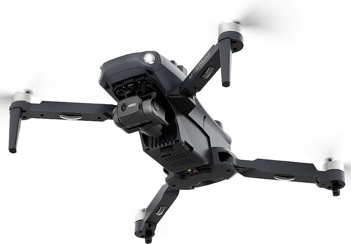 LUXWALLET Libra X Dodge – GPS Drone – 3-As Gimbal - Laser Obstakel Ontwijking - GPS Terugkeer + 64GB Micro SD - Volg Mij Modus – Borstelloze Motoren - Dubbele Camera - 1200m - One Key Take-off & Landing - Zwart thumbnail 5