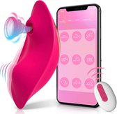 Intimate Desires - Clitoris stimulator - Luchtdruk en Vibratie - Luchtdruk Vibrator - Vibrator met afstandsbediening - Met app - Oplaadbaar