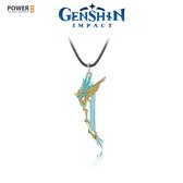 Power-8® : Genshin Impact Skyward Harp Bow Necklace - Collier de jeu - collier avec pendentif - collier arme - collier avec épée - Collier hommes et femmes - collier garçon et filles cadeau de Noël - astuces cadeaux - cadeau homme/femme