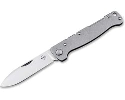 Böker Plus Atlas backlock, droppoint, stonewash