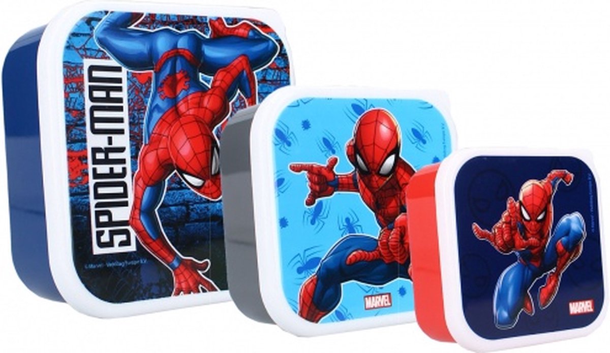 Spiderman Snackbox (3in1) - Marvel - Let's Eat!