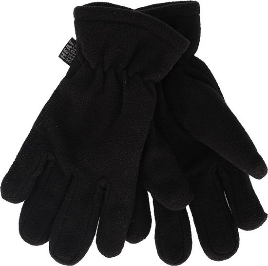Fleece Handschoenen Kind - Thermisch - Zwart - 5-8 jaar
