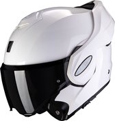 Scorpion Exo-Tech Evo Solid White S - Maat S - Helm