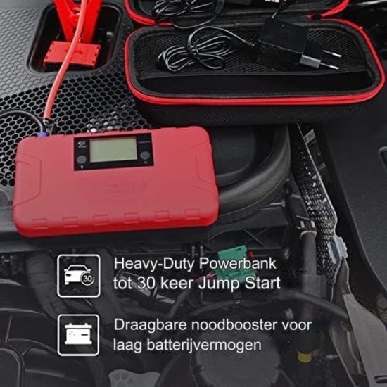 Startkabels Met Accu Jumpstarter Voor Auto Starthulp bol