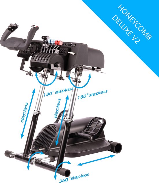 Wheel Stand Pro, Honeycomp Yoke and Throttle (DELUXE V2) van Wheel Stand Pro — afbeelding 2