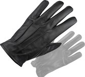 DriveLux™ 100% Leren Handschoenen Heren - Deep Onyx - Leren Handschoenen- Dames & Heren Maat S (: 18,5 - 20,5 cm) - Ademend en Waterbestendig - Polished Leather