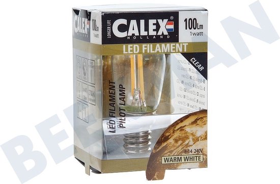 Calex LED Filament Schakelbord 1-10W E14 2700K (1 Stuks)