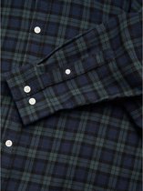 Jack & Jones Jack&Jones Cozy Flannel Check Shirt Navy Blazer BLAUW L