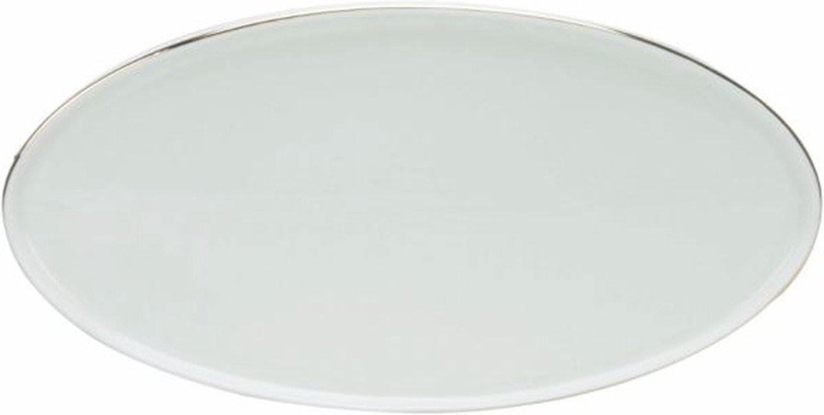 BRICARD LUNEL SCHAAL | 36 CM OVAAL ZILVER